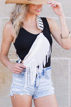 Load image into Gallery viewer, Nora Removable Fringe Crossbody Sling