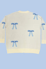 Load image into Gallery viewer, All over bow knit cardigan
