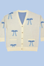 Load image into Gallery viewer, All over bow knit cardigan
