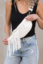 Load image into Gallery viewer, Nora Removable Fringe Crossbody Sling
