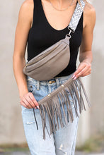 Load image into Gallery viewer, Nora Removable Fringe Crossbody Sling
