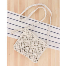 Load image into Gallery viewer, Giana Macrame Crossbody Bag
