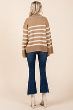 Load image into Gallery viewer, Stripe Pattern Knit Sweater
