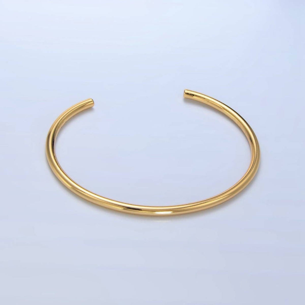 24K Gold Filled Minimalist Cuff