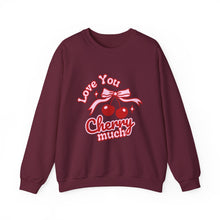 Load image into Gallery viewer, Love You Cherry Much Crewneck

