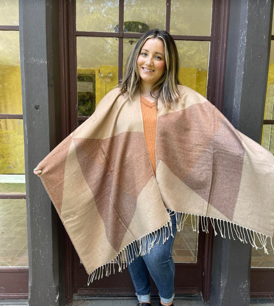 Palma Poncho [khaki]