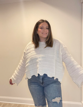 Load image into Gallery viewer, Bailey Crochet Sweater
