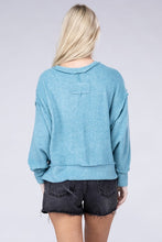 Load image into Gallery viewer, Brushed Melange Hacci Oversized Sweater
