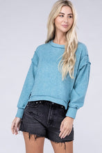 Load image into Gallery viewer, Brushed Melange Hacci Oversized Sweater
