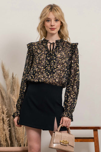 Lyndsey Floral Blouse