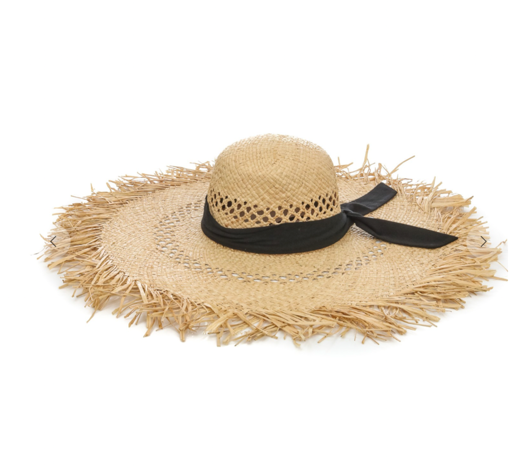 The perfect beach or vacation statement piece! Who doesn't love a GOOD statement sun hat.