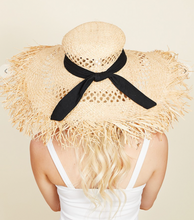 Load image into Gallery viewer, The perfect beach or vacation statement piece! Who doesn&#39;t love a GOOD statement sun hat.
